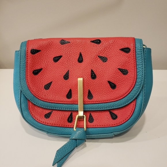 Vera Bradley Watermelon Leather Crossbody Bag - Picture 3 of 13